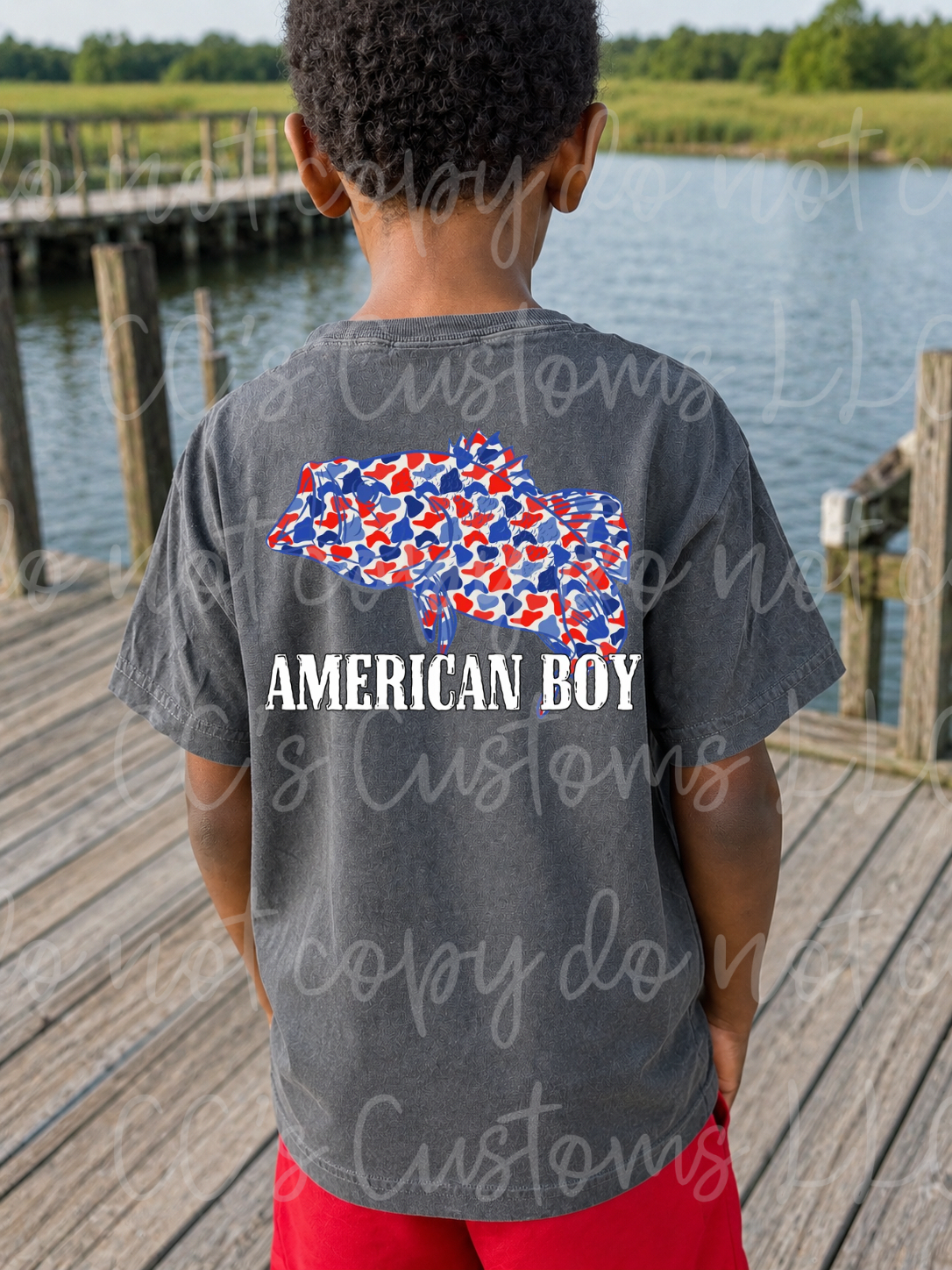 American boy tee