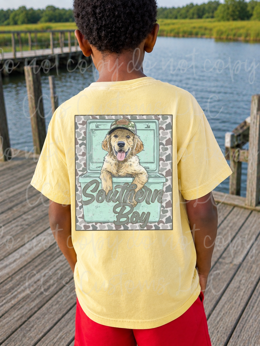 Southern boy tee CC