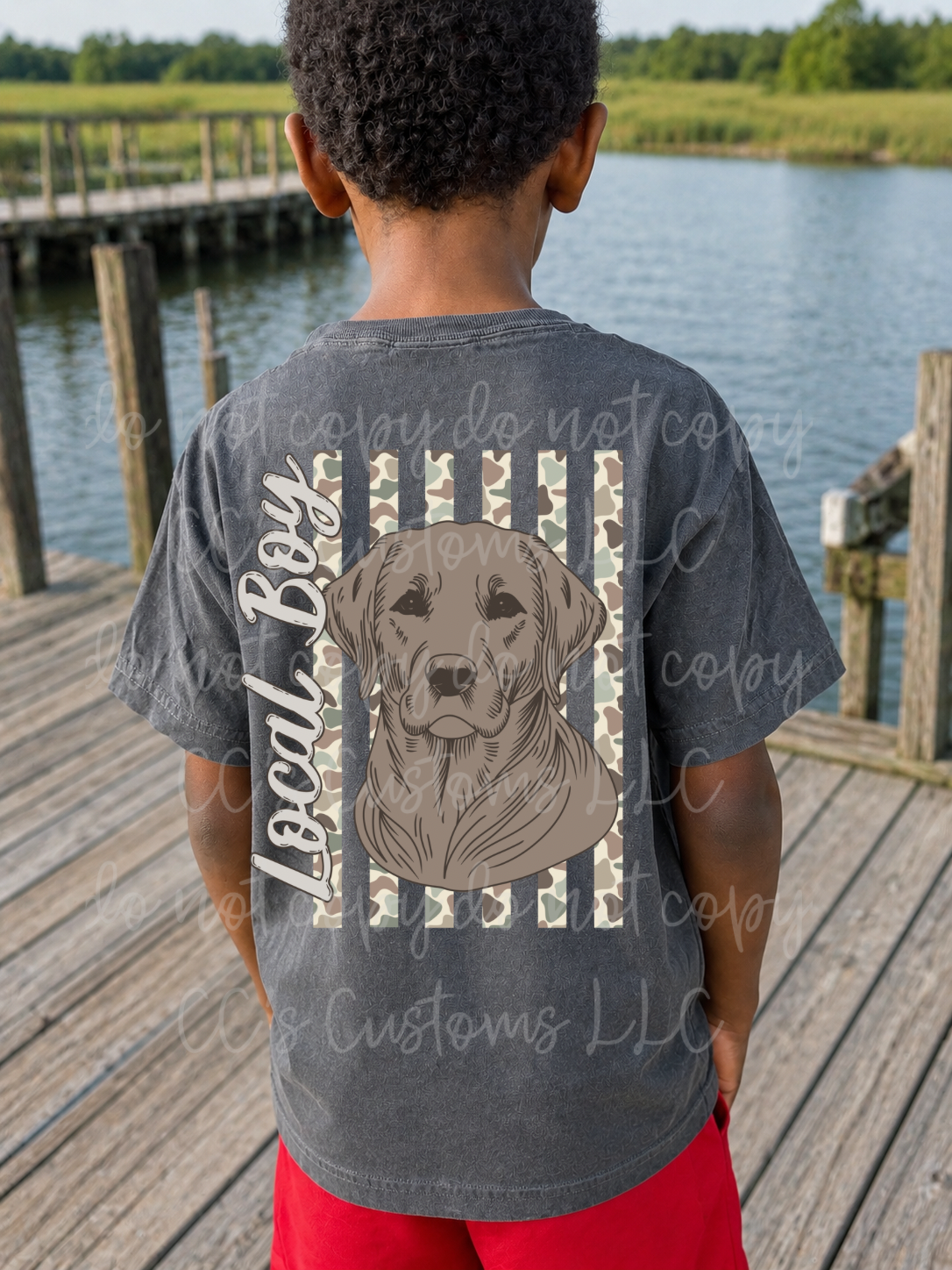 Local boy tee