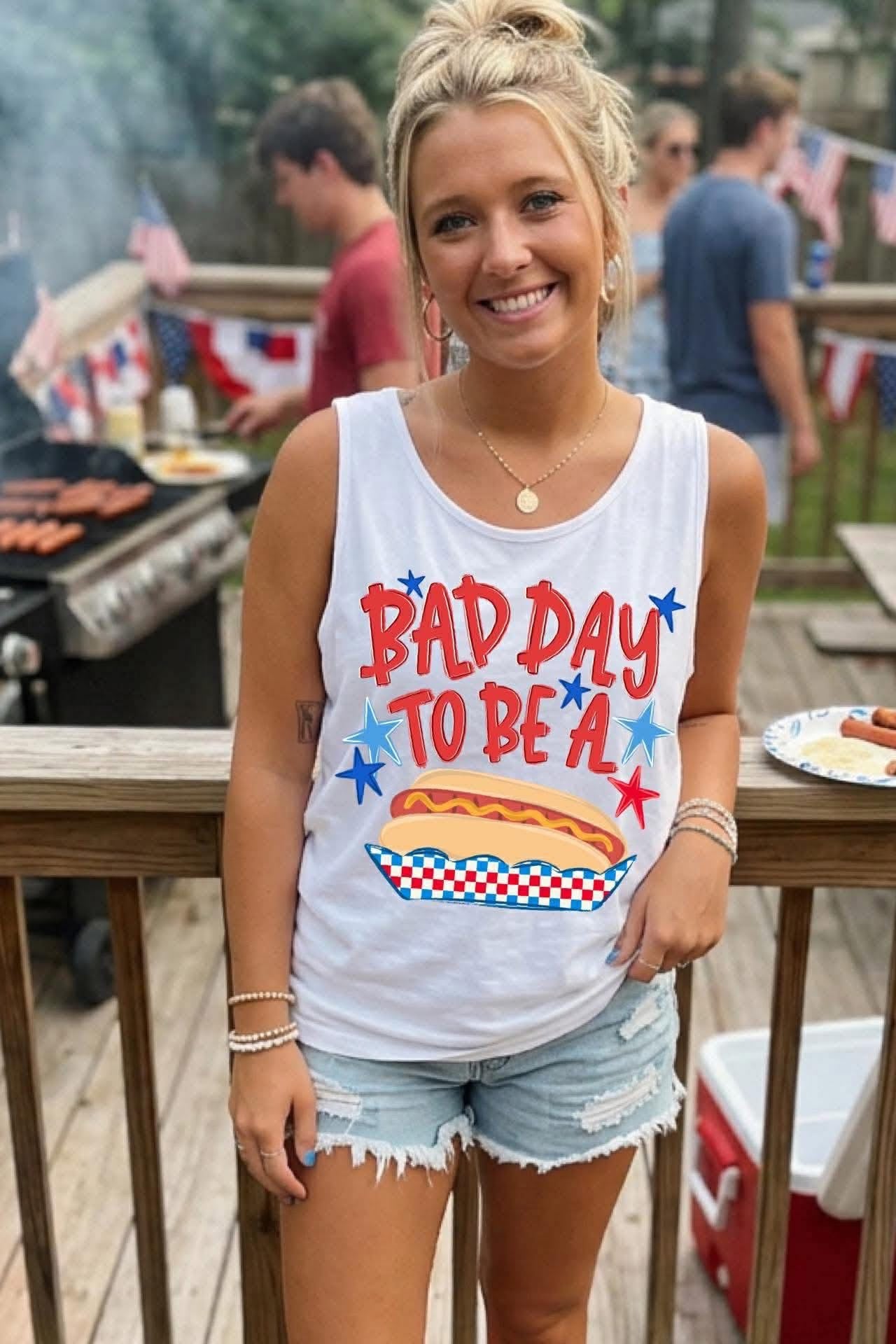 Bad day to be a hotdog tank or tee CC