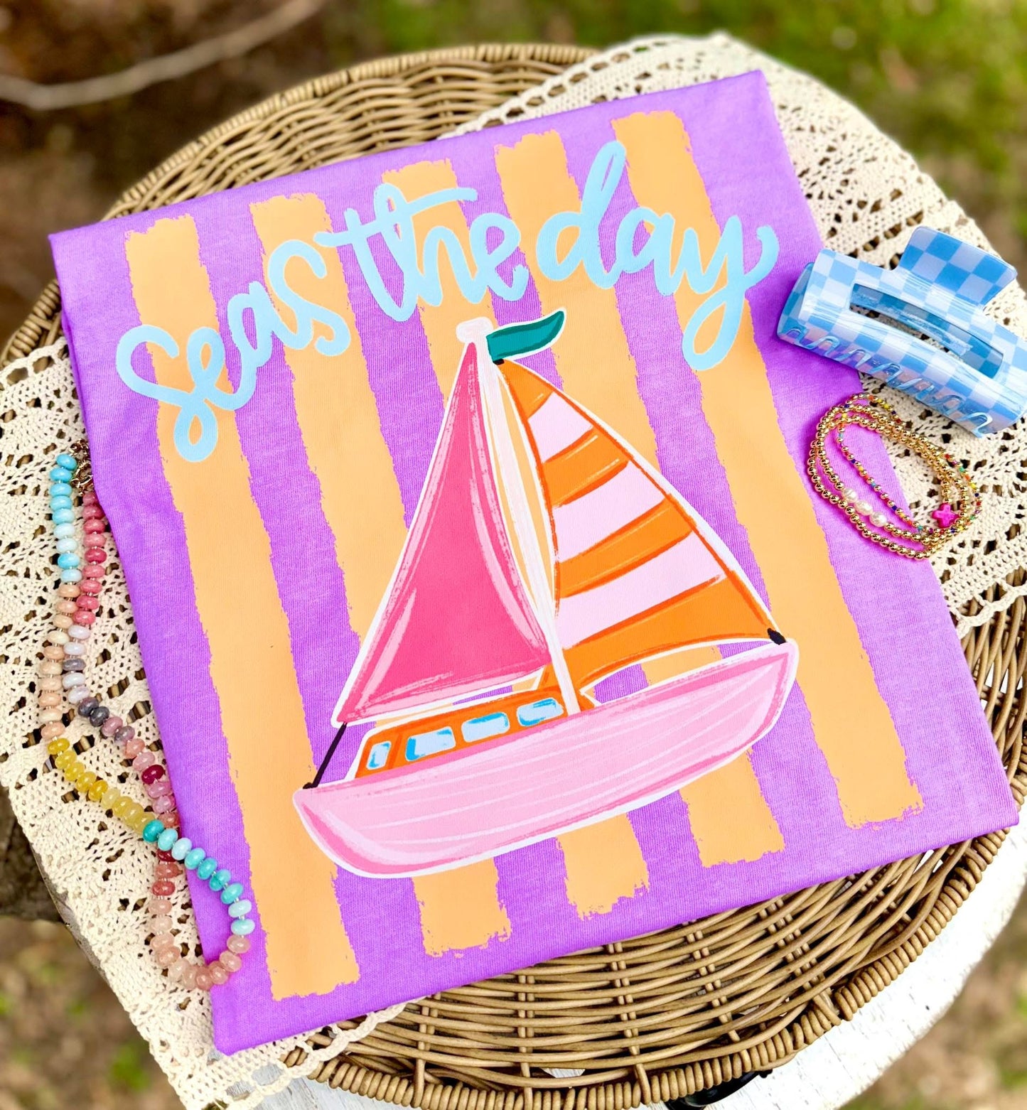 Seas the day neon violet CC