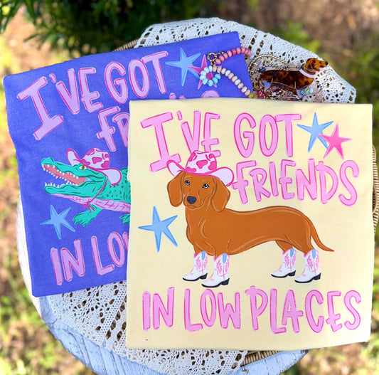 I’ve got friends in low places CC tee