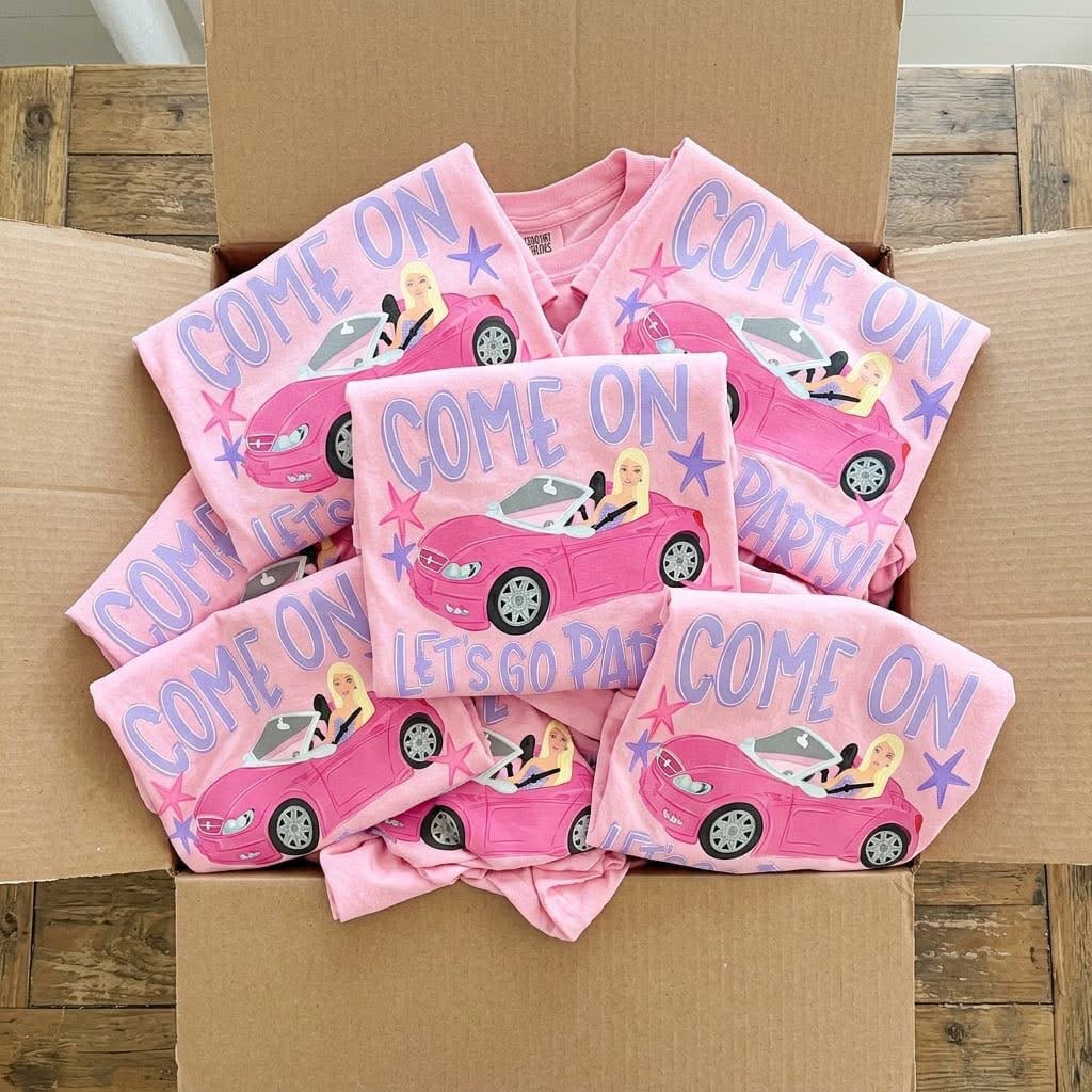 Come on Barbie let’s go party CC tee✨