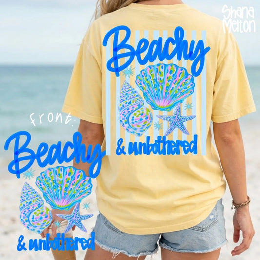 Beachy & unbothered CC tee🏖️