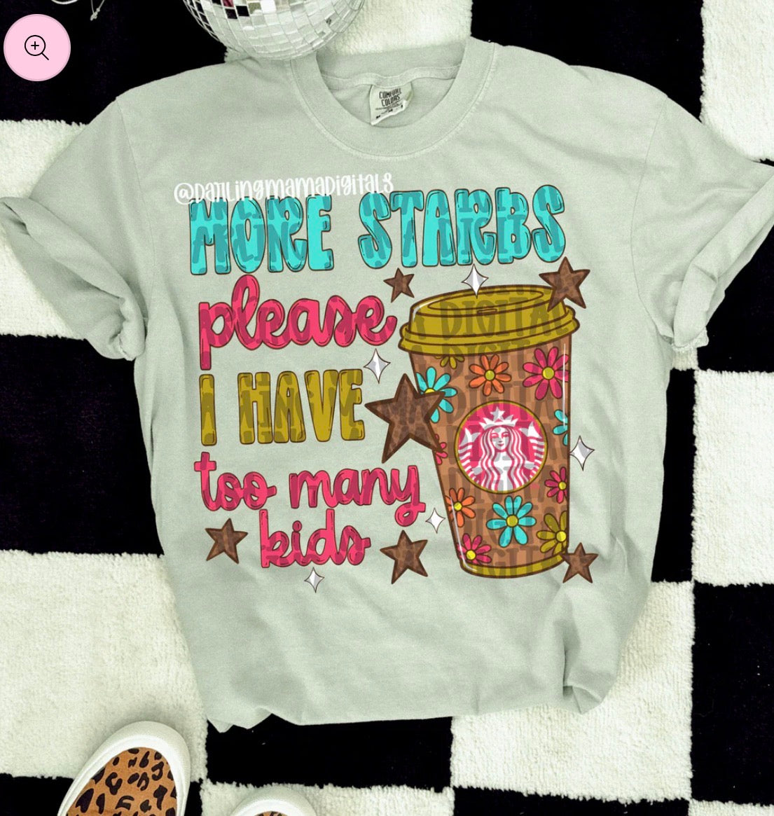 More Starbs please- too many kids- ivory CC