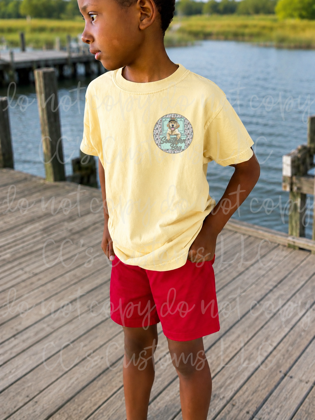 Southern boy tee CC