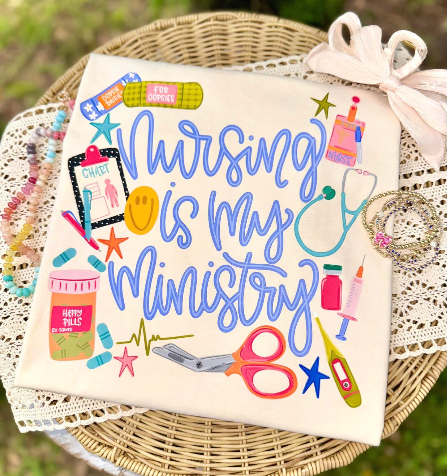 Nursing is my ministry tee