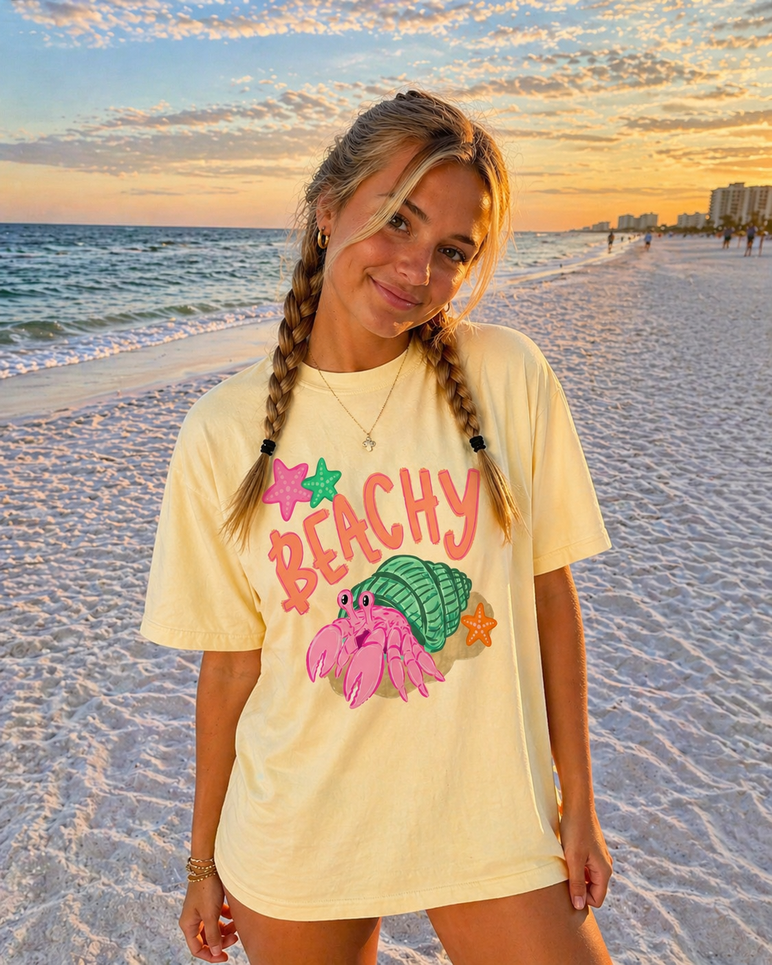 Beachy butter CC tee