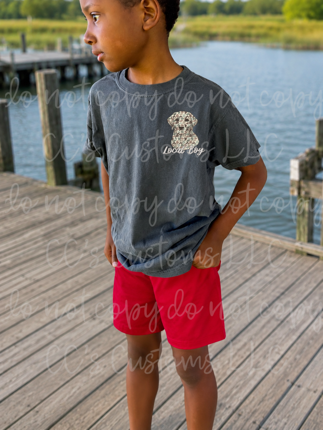 Local boy tee