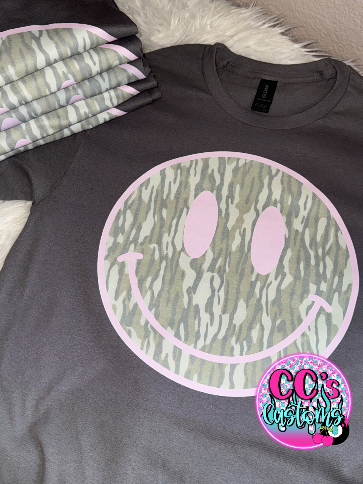 Camo smiley