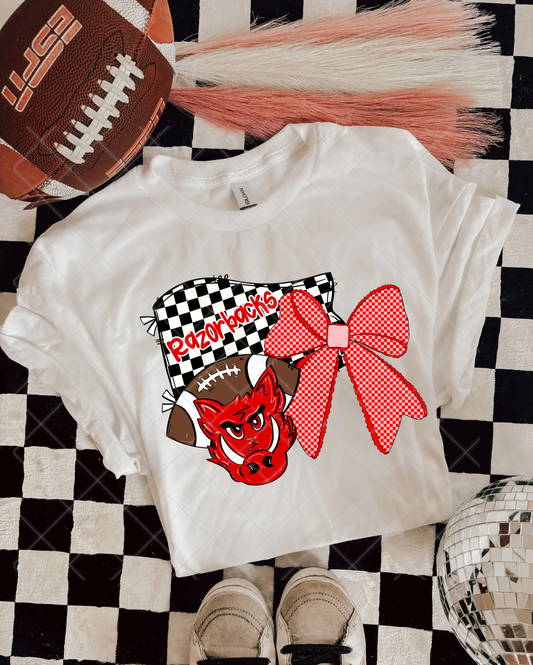 Arkansas bow tee