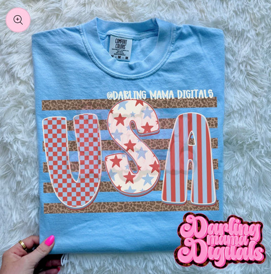 Leopard USA on CC tee